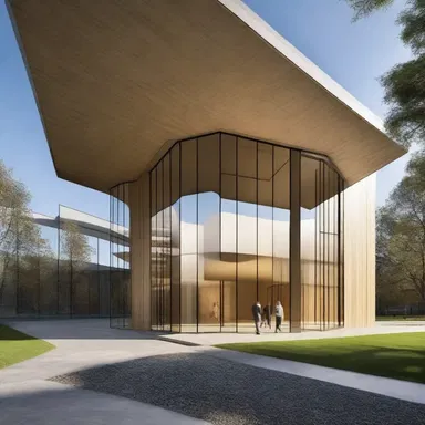 The primality of the number 2 is reflected in the design of the building, which features two main entrances.