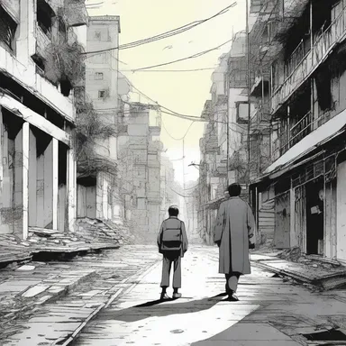 In the novel, the protagonist experienced a paraesthesia sensation whenever they were in a dangerous situation.