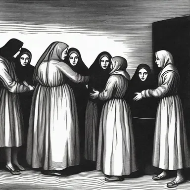 During the Salem witch trials in 1692, several women were accused of being witches and were executed.