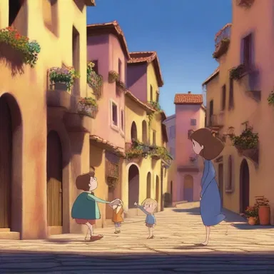 In the animated film, the background music shifted to a larghetto tempo to complement the somber atmosphere when the characters faced a difficult challenge.