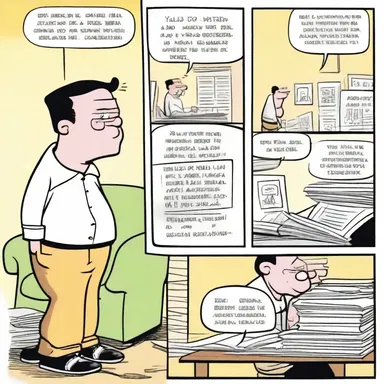 The comic strip artist felt frustrated when his new comic was given short shrift by the readers.