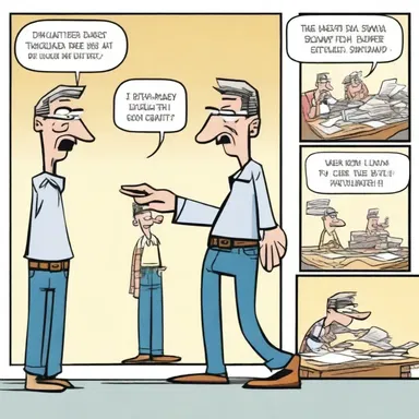 The comic strip artist felt frustrated when his new comic was given short shrift by the readers.