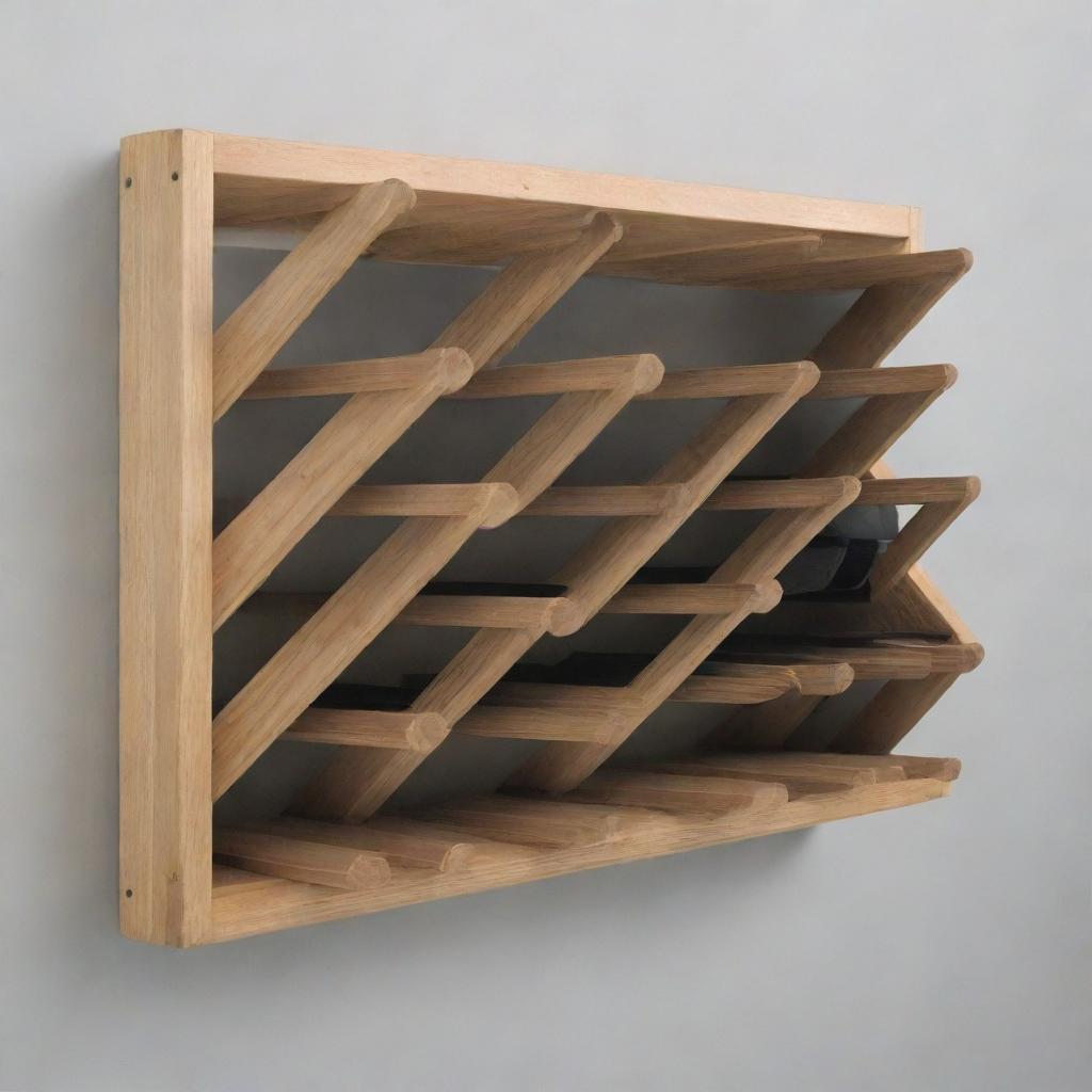 Generate a high-quality image of a versatile accordion-style peg rack, expanded and collapsed, demonstrating its ability to hold varying amounts of hanging items.