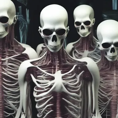 In the futuristic sci-fi novel, ghouls are depicted as cybernetic beings who extract and trade human organs for their own survival in a dystopian society.