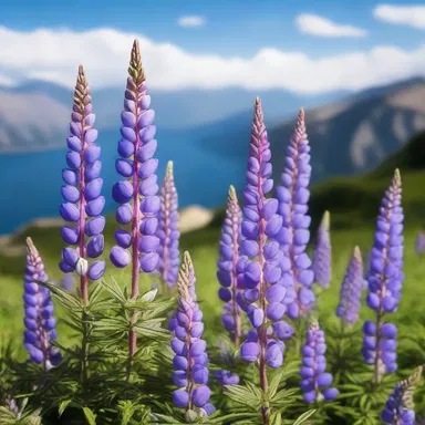 According to Greek mythology, the wild lupine was said to be a favorite flower of the goddess Artemis.