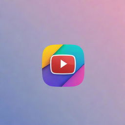 Design a modern and creative logo for a new YouTube channel with eye-catching colors and unique typography