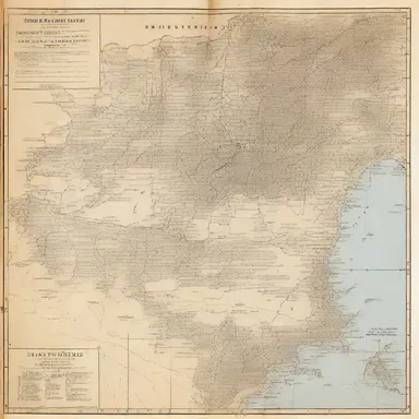 While studying World War II, the historian came across a sketch map of the battlefield, detailing the positions of troops and strategic points.