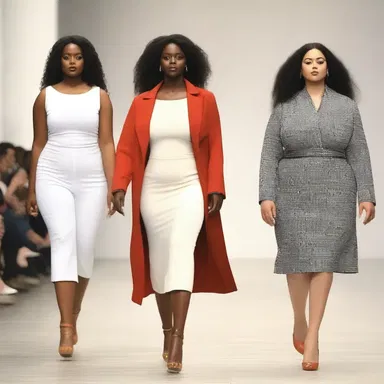 The fashion show showcased stylish clothing inspired by the concept of a welfare state, promoting inclusivity and providing practicality for all.