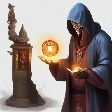 The evil sorcerer used his dishonorable magic to deceive the hero and steal the ancient artifact.