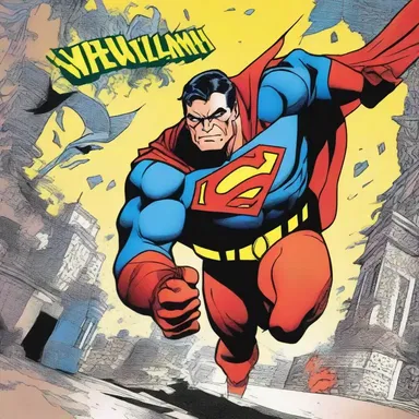 The superhero in the comic book series always fights against the dishonorable villains, upholding justice and integrity.
