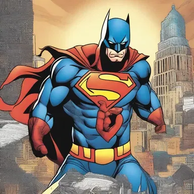 The superhero in the comic book series always fights against the dishonorable villains, upholding justice and integrity.