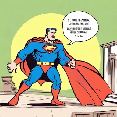 In the comic strip, the superhero used a grommet to secure his cape.