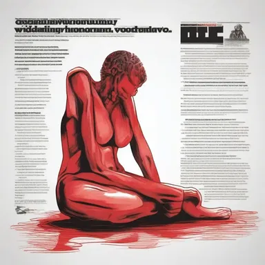 The controversial artwork aimed to provoke discussion and stigmatize societal taboos related to mental health.