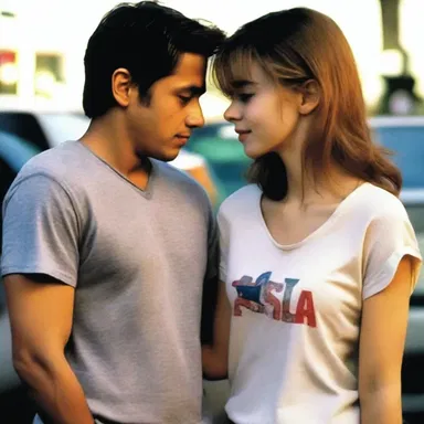 In the movie, the protagonist is stigmatized by society for pursuing a romantic relationship with someone considered socially inferior.