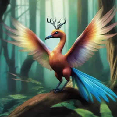 The enchanted forest in the fantasy realm is populated by mystical creatures, including the elusive wood drakes with their iridescent feathers and magical abilities.
