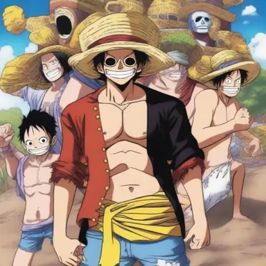 In the anime series 'One Piece', the main characters often undertake long and arduous schleps in search of the ultimate treasure, the One Piece.