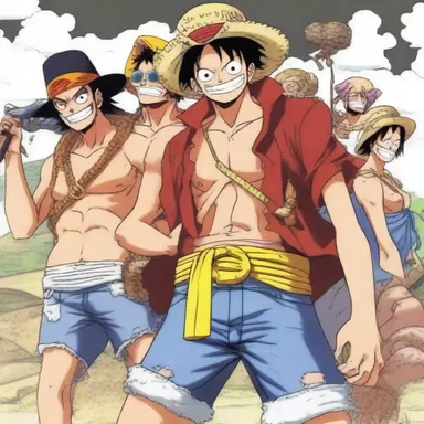 In the anime series 'One Piece', the main characters often undertake long and arduous schleps in search of the ultimate treasure, the One Piece.