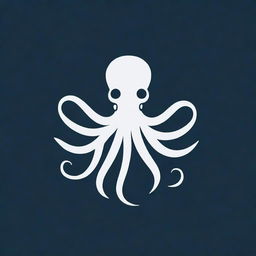 An octopus themed logo for a tech company, showcasing the octopus's intelligence and adaptability. Include relevant tech symbols subtly interwoven into the design.