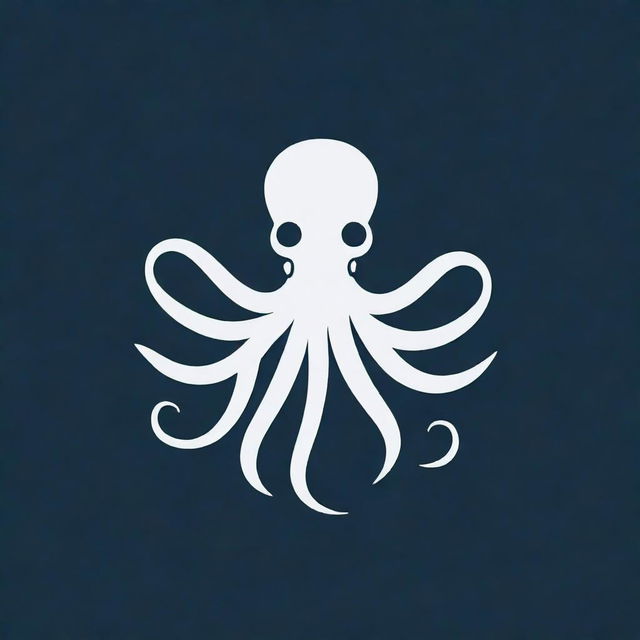 An octopus themed logo for a tech company, showcasing the octopus's intelligence and adaptability. Include relevant tech symbols subtly interwoven into the design.