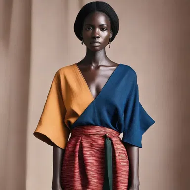 The fashion designer's collection reflected the concept of meliorism, with their emphasis on creating ethically made clothing and supporting fair trade practices.