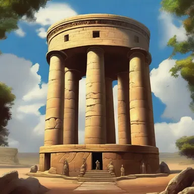 According to ancient mythology, the gods lived in a celestial silo and controlled the natural elements.