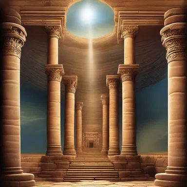 According to ancient mythology, the gods lived in a celestial silo and controlled the natural elements.