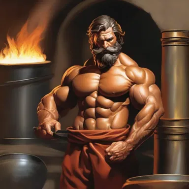 In Greek mythology, Hephaestus, the god of fire and blacksmithing, was believed to have a powerful silo where he stored his finest weapons.