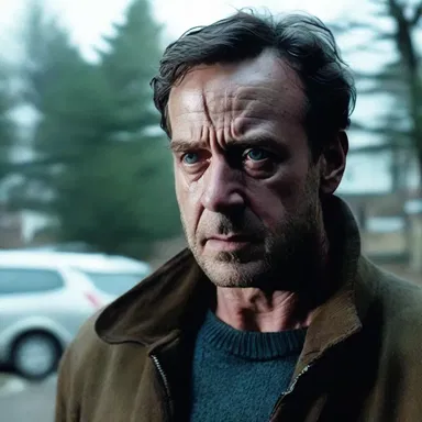 In the suspense thriller film, the protagonist's growing mistrust of everyone around him leads to a shocking revelation.