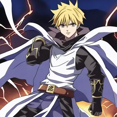 The reluctant hero in the anime series mistrusts his newfound powers, fearing they may lead him to darkness.