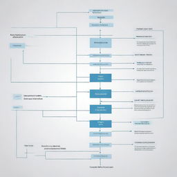 Generate a detailed, clean block diagram with well-defined compartments illustrating a process flow.