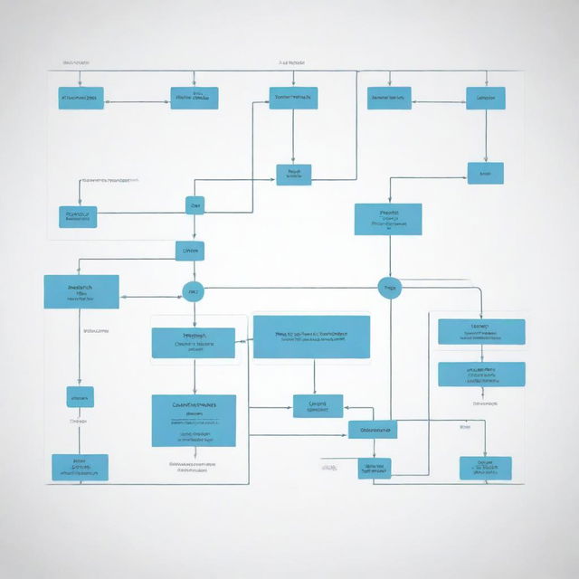 Generate a detailed, clean block diagram with well-defined compartments illustrating a process flow.