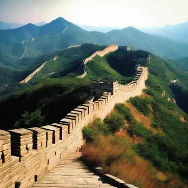 The construction of the Great Wall of China provided a significant barrier against invading forces.