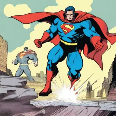 Superhero comics often feature villains who erect barriers to impede the hero's progress towards their objective.