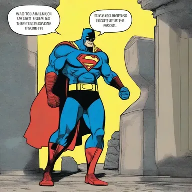 Superhero comics often feature villains who erect barriers to impede the hero's progress towards their objective.