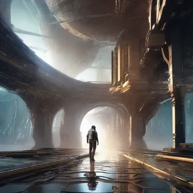 In science fiction stories, advanced technology may create barriers for characters as they attempt to navigate unfamiliar worlds.