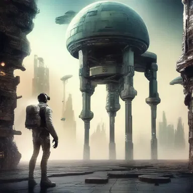 In science fiction stories, advanced technology may create barriers for characters as they attempt to navigate unfamiliar worlds.