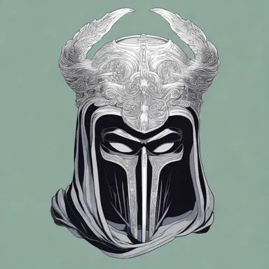 According to Greek mythology, Hades wore the Helmet of Invisibility to make himself invisible to mortals.