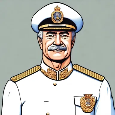 In the animated TV show, the commodore was portrayed as a wise and respected character who commanded the naval forces with authority.