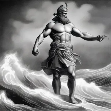 In the ancient Greek mythology, the commodore was known as the powerful god of the sea, controlling the waves and protecting sailors.