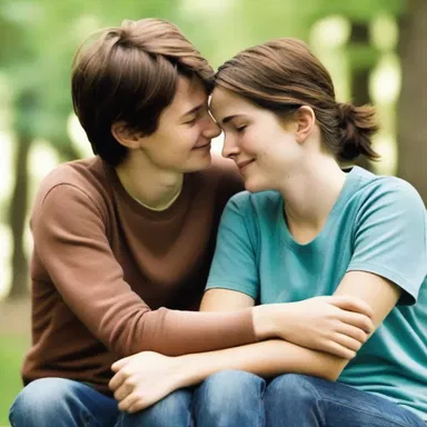 In the novel 'The Fault in Our Stars', Hazel and Gus develop a diagnosable love for each other amidst their cancer diagnoses.