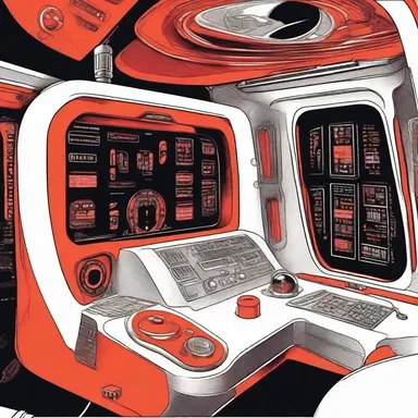 In the futuristic world of the novel, the spaceship's control panel had a red buzzer that warned of imminent danger.