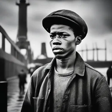The novel depicted the struggles of a young longshoreman amidst the harsh realities of the port, striving to provide for his family.