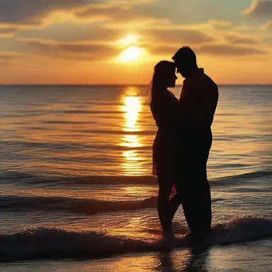 In the romantic tale, the longshoreman and the sea captain's daughter fell passionately in love during sunsets by the dock, their hearts guided by the rhythm of the waves.