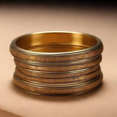Archaeologists discovered ancient bangles in a tomb dating back to the Indus Valley Civilization.