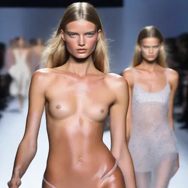 While attending a fashion show, the famous model developed a superinfection while receiving treatment for a minor skin infection.