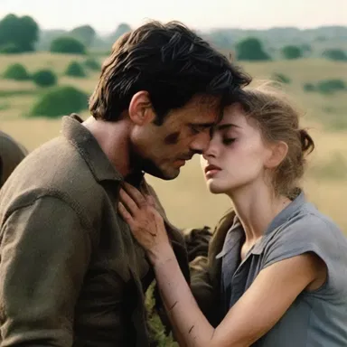 In the tragic love story, the main character suffers a penetrating injury which deepens the emotional intensity of the plot.
