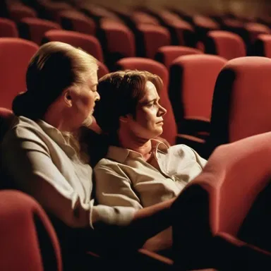 The climactic scene in the movie depicted a dramatic penetrating injury, leaving the audience on the edge of their seats.