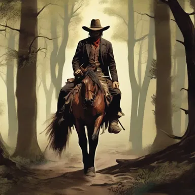 In the epic fantasy novel, the desperado was an enigmatic figure who roamed the enchanted forests, defying all laws of magic.
