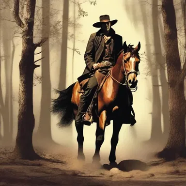 In the epic fantasy novel, the desperado was an enigmatic figure who roamed the enchanted forests, defying all laws of magic.