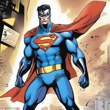 In the comic book series, the superhero's powers are depicted as transient, only lasting for a limited time.